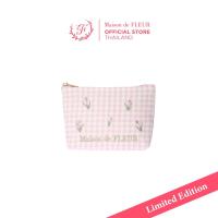 ราคา New Collection Maison de FLEUR Tulip Embroidered Mini Pouch (21564309977)