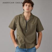ราคา American Eagle Button Up Poolside Shirt เสื้อเชิ้ต ผู้ชาย แขนสั้น NMSH 015 6237 339 (22239661101)