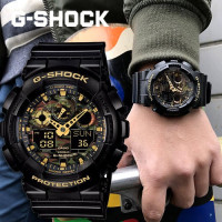 ราคา นาฬิกาข้อมือCASIO GSHOCK นาฬิกาข้อมือผู้ชาย สายเรซิ่น รุ่น GA 110HR 1A Red and black (14673001785)