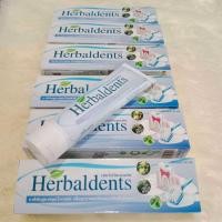 ราคา ยกแพ็ค12หลอด ยาสีฟันสมุนไพร Herbaldents เฮอร์เบิลเดนท์ ขนาด 120 กรัม ดับกลิ่นปาก ลดการเสียวฟัน (20962694303)