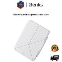 ราคา Benks สำหรับ iPad Pro 11นิ้ว 13นิ้ว 2024 M4 อากาศ11นิ้ว 13นิ้ว 2024 M2 Pro 11 2021 2022 Pro 12 9 2021 2022 casing Tablet เคสป้องกันแบบพับได้ระบบแม่เหล็กสองด้านหลายด้าน (22138751770)