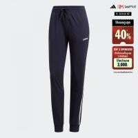 ราคา adidas Lifestyle Essentials 3 Stripes Pants Women Blue DU0690 (22434874246)