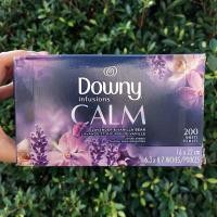 ราคา Sale สินค้าราคาพิเศษ แผ่นหอมอบผ้า ดาวน์นี่ อินฟิวชั่น Infusions Calm Dryer Sheets 200 Sheets Downy แผ่นปรับผ้านุ่ม แผ่นอบผ้า Fabric Softener (16232642704)