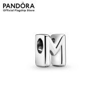 ราคา Pandora Letter M Silver Charm (22395326796)