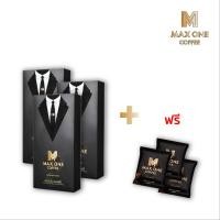 ราคา MAX ONE COFFEE กาแฟแม็กซ์วัน คอฟฟี่ กาแฟสำหรับคุณผู้ ช บำรุงกำลัง กาแฟสมุนไพร โสมเกาหลี 15g (22626720685)
