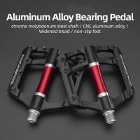 ราคา ROCKBROS MTB Pedales Bike Pedals Flat Pedals Aluminum 9 16 Non Slip Sealed Bearing 21PCS Cleats Alloy Bicycle Platform Pedals (19991733525)