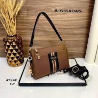 ราคา กระเป๋าสะพายข้าง กระเป๋าสะพายผู้หญิง แบรนด์แท้ Aisikadan อะชิคคาเด๊นท์แท้ 100 คุณภาพพรีเมี่ยม ขนาด 10 นิ้ว (21352035406)
