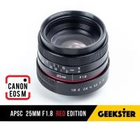ราคา เลนส์ละลาย ฮิตสุดๆ APSC 25mm f1 8 สำหรับ กล้อง Mirrorless FUJI OLYMPUS SONY PANASONIC CANON NIKON เลนส์หลังละลาย เลนส์มือหมุน เลนส์ เมาท์ FX M43 E EOS M Mount 25 mm f 1 8 (10116464256)