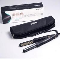 ราคา เครื่องหนีบผม ยกโคน FBT F8201 ฟรีกระเป๋า (20698634878)