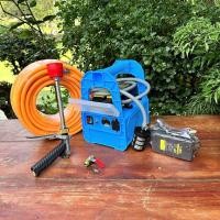 ราคา เครื่องพ่นยาแบตเตอรี่ ปั๊มน้ำคู่ กระเป๋าหิ้ว 12v 12 บาร์ พร้อมสายหนา 3 ชั้น แรง ลากสายได้ไกล พ่นสูง 10เมตร (21216601897)
