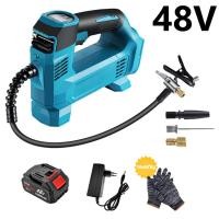 ราคา COD ปั้มลมไร้สาย สูบลมไฟฟ้าพกพา ปั๊มลมไฟฟ้า21v สูบลมรถมอไซค์ 48v ที่สูบลมรถยนต์ ที่เติมลมยางรถ 999W เครื่องปั้มลม เติมลมรถยนต์ สูบลมยางรถยนต์ เครื่องสูบลมรถ เครื่องมือไฟฟ้า (22087753307)