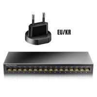 ราคา AMPCOM Network Switch 16 Ports Switch Ethernet 1000Mbps Gigabit High Performance Smart Switcher RJ45 Hub Internet Injector (21875906200)