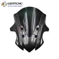 ราคา รูปแบบคาร์บอนกระจกบังลมสำหรับ Honda CBR650F CBR 650F 2014 2015 2016 2017 2018 Wind Touring หน้าจอ Visor Viser Shield (21051590819)