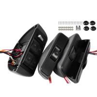 ราคา 12V รถ Universal Crescent สวิตช์กระจกไฟฟ้าชุด4ประตูสวิตช์กระจกไฟฟ้ารถหน้าต่าง Kit (20588369471)
