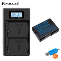 ราคา PALO กล้อง Nikon EN EL14 EN EL14a แบตเตอรี่ ที่ชาร์จ LED D3100 D3200 D3400 D3500 D5100 D5200 D5300 D5500 D5600 Nikon (19572411620)