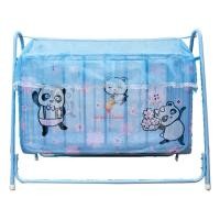 ราคา เปลลูกกรง เปลกรง เปลเด็ก เปลนอน เปลไกว รวมมุ้ง สีฟ้า ชมพู ลายแพนด้า gc99 (1368942315)