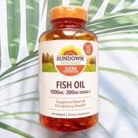 ราคา น้ำมันปลา โอเมก้า 3 Fish Oil 1000 mg 144 Softgels Sundown Naturals (514950685)