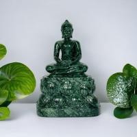 ราคา พระพุทธรูป แกะสลัก ปางนั่งขัดสมาธิ หินเขียวอินเดีย 2 ชิ้น แยกฐาน หน้าตัก 3 นิ้ว สูงรวมฐาน 6 นิ้ว (20977599123)