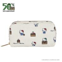 ราคา Lesportsac Rectangular Cosmetic กระเป็าเครื่องสำอางค์ Style 6511 Lesportsac x Hello kitty (21964325867)