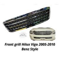 ราคา กระจังหน้า vigo Vigo 2005 2007 2008 2010 benz style altezza front grill hilux vigo benz style 2005 2010 สีชุบ ดำ (11658518002)