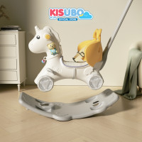 ราคา Kisubobaby รถขาไถ รถม้าโยก มีด้ามเข็น รถขาไถเด็ก รถม้าโยกเด็ก (20684521579)