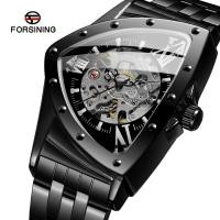 ราคา Forsaring นาฬิกาสายนาฬิกาข้อมือสแตนเลสทรงสามเหลี่ยมอัตโนมัติหรูหราทันสมัยสำหรับนาฬิกากลไกผู้ชายของขวัญสำหรับผู้ชาย (21275355311)