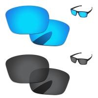 ราคา เลนส์อะไหล่ทดแทนป้องกันรอยขีดข่วนโพลาไรซ์2คู่สำหรับ Oakley Sliver Asian ใส่ได้พอดี OO9269 57มม แว่นกันแดดปกป้อง UV (22517530821)