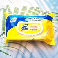 ราคา ทิชชู่เปียกทำความสะอาด อเนกประสงค์ Disinfecting Wipes Lemon and Lime Blossom Lysol (10863138829)