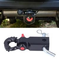 ราคา 2in Universal Shackle Hitch Receiver รถเหล็ก Recovery อุปกรณ์ลากจูงสำหรับรถยนต์รถบรรทุกรถจี๊ป (21228219870)