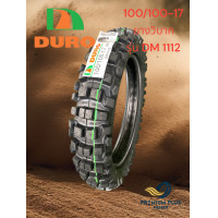 ราคา ยางวิบากขอบ 17 100 100 ยางมอเตอร์ไซค์วิบาก ยี่ห้อDURO DM1112 ขนาด 100 100 17 ยางปี24 (22313270800)