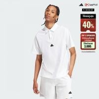 ราคา adidas ไลฟ์สไตล์ เสื้อโปโลพรีเมียม adidas Z N E ผู้ชาย สีขาว IJ6136 (22439937574)