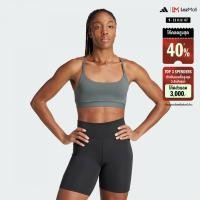 ราคา adidas Training All Me Light Support Bra Women Grey IU1686 (22440803519)