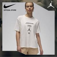 ราคา Nike Womens Jordan GF GFX Tee Sail ไนกี้ เสื้อยืดผู้หญิง Jordan GF GFX สีเซล (21731436072)