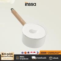 ราคา INSSA หม้อต้มนม 16cm หม้อทำอาหารเสริมสำหรับเด็ก อาหารไม่ติดหม้อ หม้อต้มบะหมี่กึ่งสำเร็จรูป (22305527776)