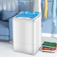 ราคา ครื่องซักผ้า เครื่องซักผ้ามินิ เครื่องซักผ้าขนาดเล็ก Mini Washing Machine เครื่องซักผ้าmini ซักและปั่นแห้ง ขนาด 4 5 Kg7kg ฟังก์ชั่น 2 In 1 (20904746850)