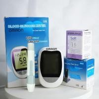 ราคา Omron Glucose Meter Complete Set เครื่องตรวจน้ำตาล เครื่องวัดน้ำตาล เครื่องตรวจเบาหวาน เครื่องวัดน้ำตาล รับประกันตลอดอายุการใช้งาน เครื่องตรวจเบาหวาน วัดเบาหวาน ตรวจเบาหวาน เครื่องวัดน้ำตาล ตรวจเบาหวา