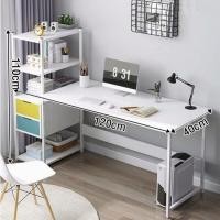 ราคา โต๊ะทำงาน โต๊ะทำงานไม้ โต๊ะคอมพิวเตอร์ โต๊ะไม้ โต๊ะคอมพิวเตอร์ พร้อมชั้นวางของขาเหล็กกล้าพ่นสีกันสนิม มีหลายขนาด สไตล์โมเดิร์น (22629722465)