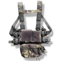 ราคา ยุทธวิธี MK3 Chest Rig ทหารวิทยุด้านหน้ากระเป๋าเสื้อกั๊กกระเป๋า Holster กระเป๋าอเนกประสงค์ (21994304633)