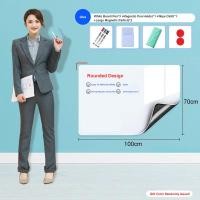 ราคา สติกเกอร์ติดผนังลอกออกได้กระดานไวท์บอร์ดสติกเกอร์ติดผนังสติ๊กเกอร์สามารถลบออกได้สีขาวกระดาษกาวทำความสะอาดง่ายสำนักงานบ้าน (21602468592)