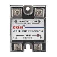 ราคา Solid State Relay โซลิดสเตตรีเลย์ SinglePhase SSR 100A เลือกรุ่นตามการใช้งาน โซลิดสเตรีเลย์โมดูล 24 480VAC โซลิดเสตทรีเลย์ คุณภาพสูงพร้อมฝาครอ (22238373625)