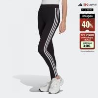 ราคา adidas Lifestyle Adicolor Classics 3 Stripes Leggings Women Black IB7383 (22439519151)