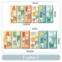 ราคา Sets6 วอลเปเปอร์ติดผนัง 3D เบาะติดหัวเตียง วอลเปเปอร์ติดผนังลายการ์ตูน วอลเปเปอร์ มีกาวในตัว กันกระแทก วอลเปเปอร์ลายการ์ตูน กันน้ำ โฟมกันกระแทก (22373877271)