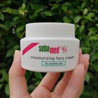 ราคา Sebamed Moisturizing Face Cream Sensitive Skin 75g mL ครีมบำรุงผิวหน้า ซีบาเมด มอยเจอร์ไรซ์ซิ่ง เฟสครีม เพิ่มความชุ่มชื่นให้ผิวเนียนนุ่ม (794610571)