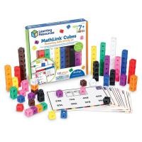 ราคา แบรนด์ Learning Resources MATHLINK Cubes Elementary Math Activity ลูกบาศก์ ระดับประถม 7 12 ปี (10509996670)