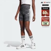 ราคา adidas ไลฟ์สไตล์ กางเกงขาสั้น adidas Originals Leopard Luxe ผู้หญิง สีเทา IY7060 (22435109079)