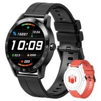 ราคา Blackview X1 นาฬิกาสมาร์ทบลูทู ธ นาฬิกาข้อมือ การตรวจสอบอัตราการเต้นของหัวใจความแม่นยำสูงตลอดทั้งวัน การคำนวณการบริโภคแคลอรี่ นาฬิกาสำหรับใส่ออกกำลังกาย นาฬิกาสมาร์ทวอทช์ ใช้ได้กับ Androidและios Bluet