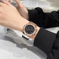 ราคา GUOU 8220 แฟชั่นหน้าปัดใหญ่ Rhinestone อารมณ์นาฬิกาผู้หญิงสายซิลิโคนนาฬิกาผู้หญิง ส่งสวยงามกล่อง (19443372136)