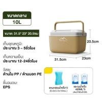 ราคา กระติกน้ำแข็ง ถังน้ำแข็ง กระติกน้ำ กล่องเก็บความเย็น ถังใส่น้ำแข็ง ปิคนิค ความจุ 7L 13L 20L 32L แบบพกพา กระติกน้ำแข็งแคมป์ปิ้ง (22302835051)