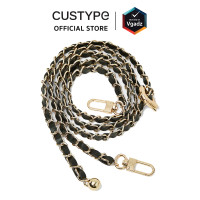 ราคา Custype สายคล้อง รุ่น Elegant Adjustable Chain Leather Crossbody Strap by Vgadz (22450541471)