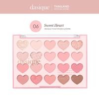 ราคา dasique Sweet Heart Collection Mood Shadow Palette Blending Mood Cheek เดซีค (22555071915)